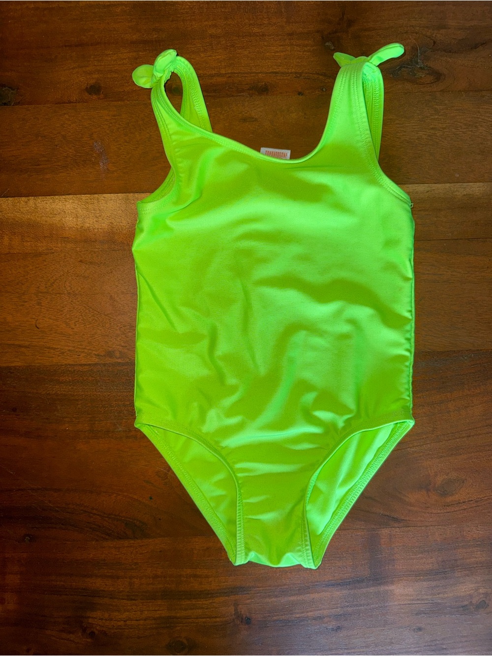 Cat & Jack Neon Lime Girls' One-Piece Swimsuit